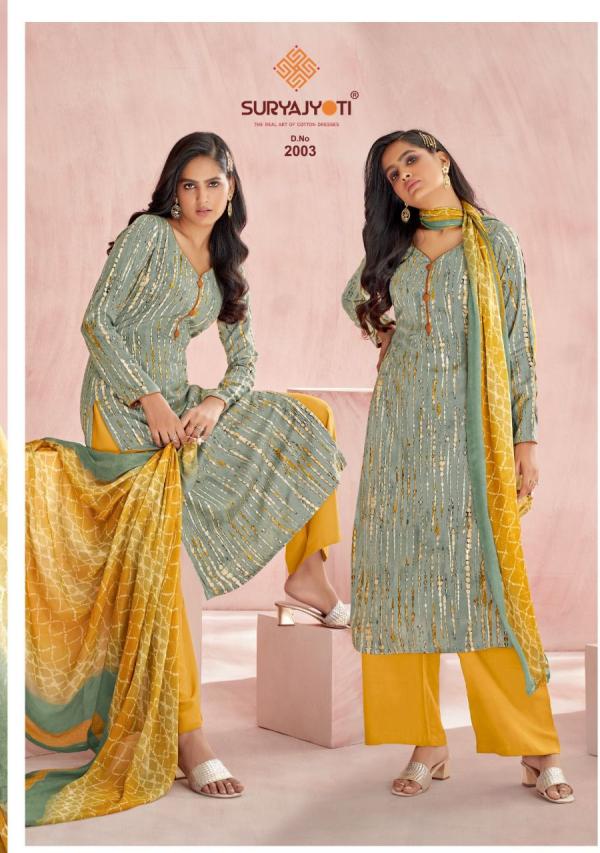 Suryajyoti Paroo Vol-2 Cotton Designer Exclusive Dress Material